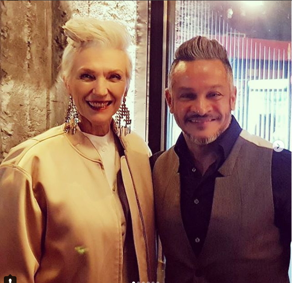 Конференция, телеканал и известный шеф-повар: как мама Илона Маска провела время в Киеве